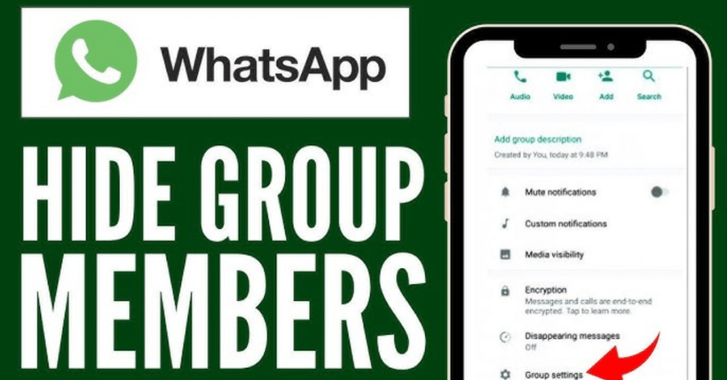 Hiding Participants in WhatsApp Groups