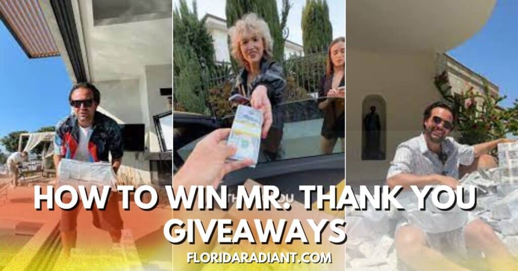 How to Win Mr. Thank You Giveaways