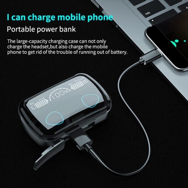 M10 TWS Wireless Bluetooth Earbuds - Image 5